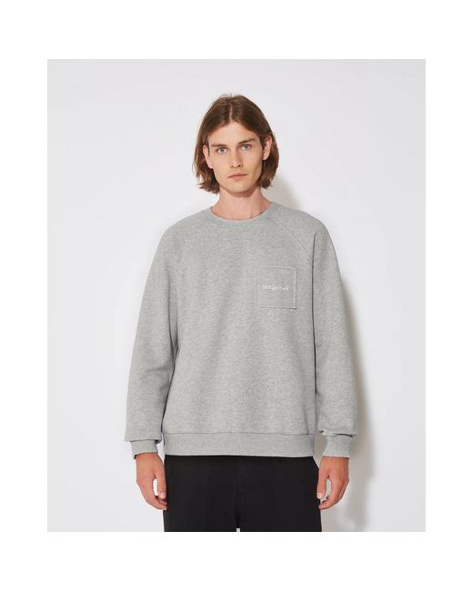 Philippe Model Gray Sweatshirts for men