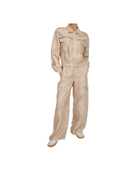 Liu Jo Natural Wide Trousers