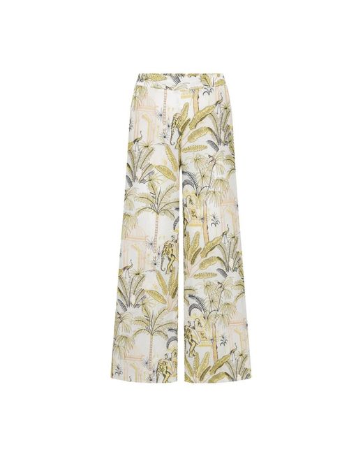 Seductive Natural Wide Trousers