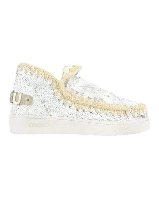 Mou White Winter Boots