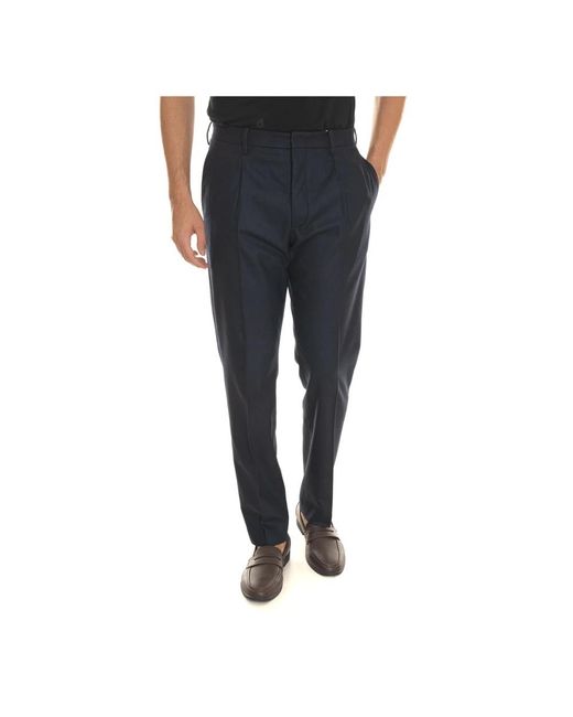 hindustrie Blue Suit Trousers for men