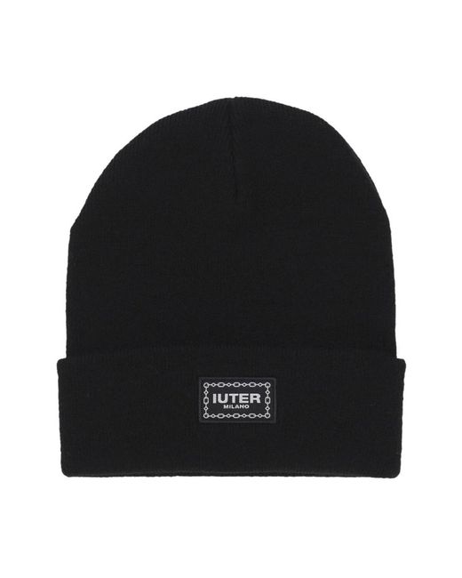 Beanies di Iuter in Black da Uomo