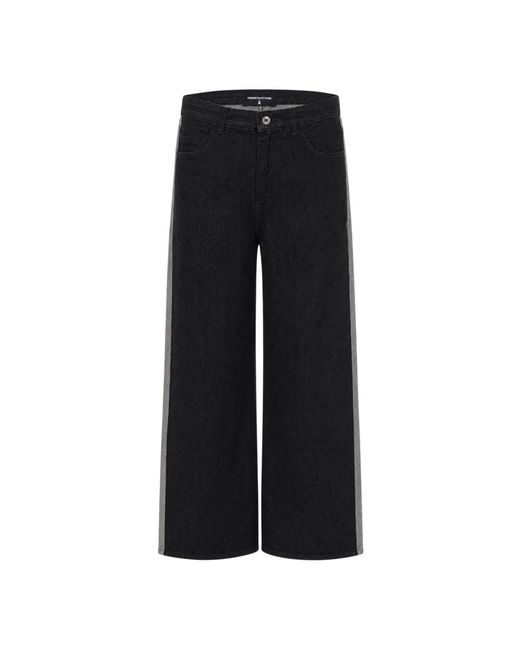 Patrizia Pepe Blue Wide Jeans