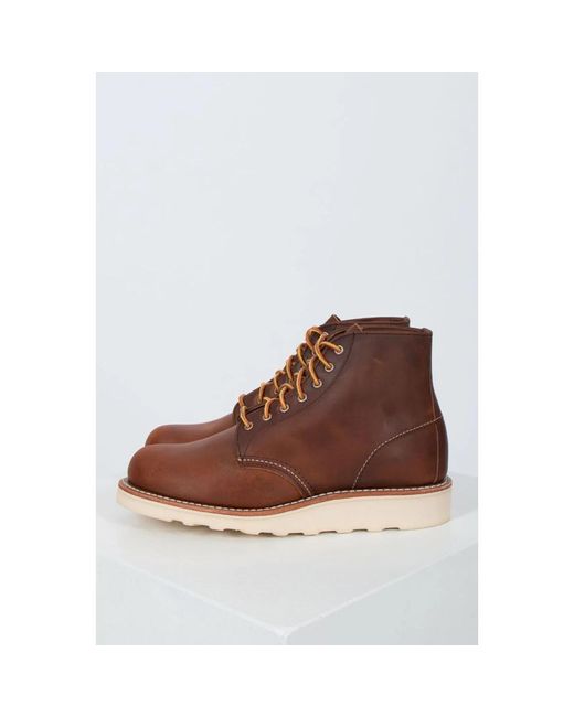 Red Wing Brown 3451 Stiefel.