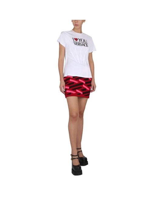 Versace White T-Shirts