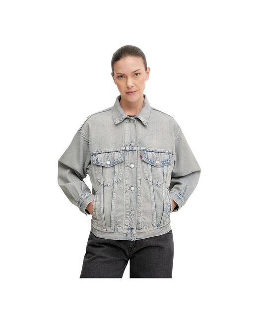 Levi's 90S Trucker Jacket in het Gray