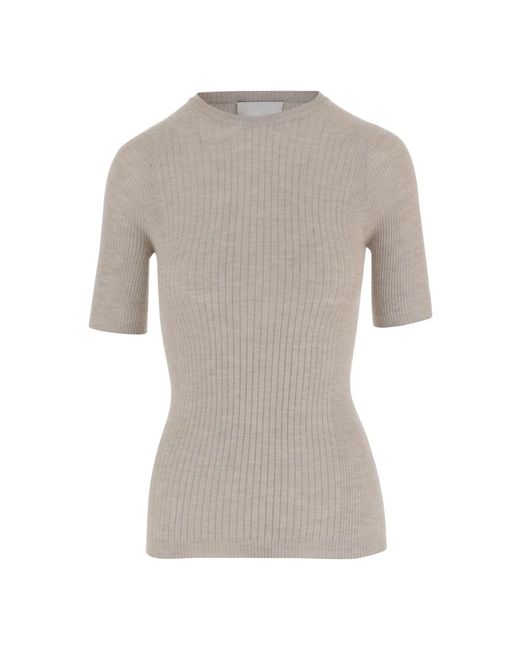 Sa Su Phi Gray Cashmere Knitwear