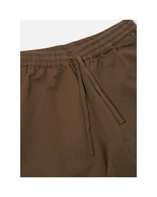 Universal Works Brown Casual Shorts for men