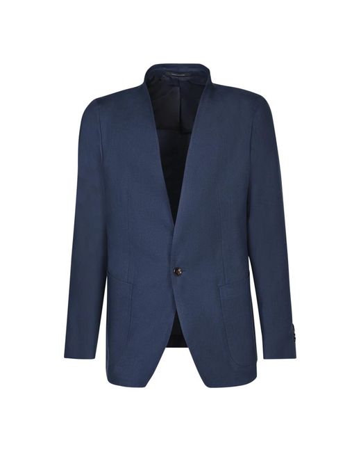 Tagliatore Blue Blazers for men