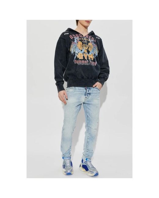 Hoodies DSquared² de hombre de color Blue