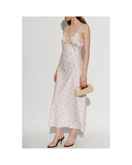 Maxi Dresses LoveShackFancy de color Gray