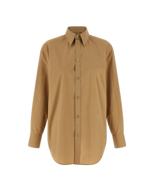Shirts Saint Laurent de color Natural