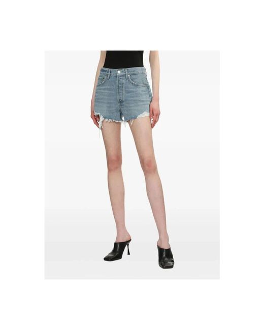 Agolde Blue Animate Shorts Für Männer