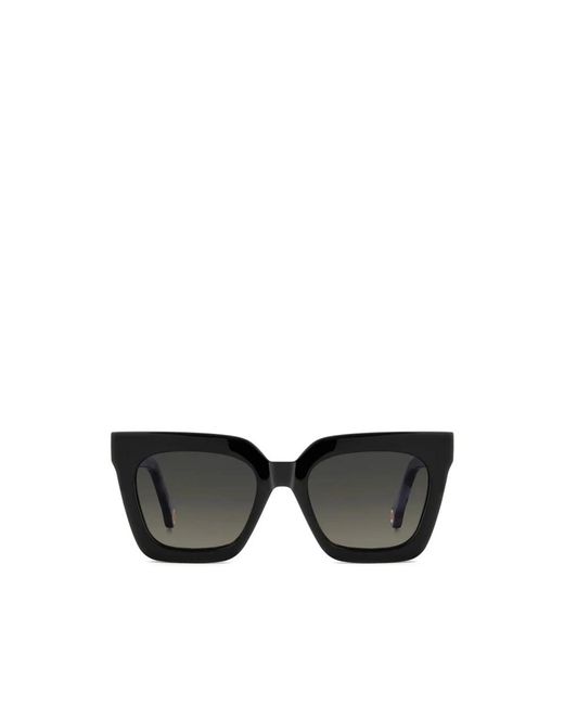 Carolina Herrera White Sunglasses