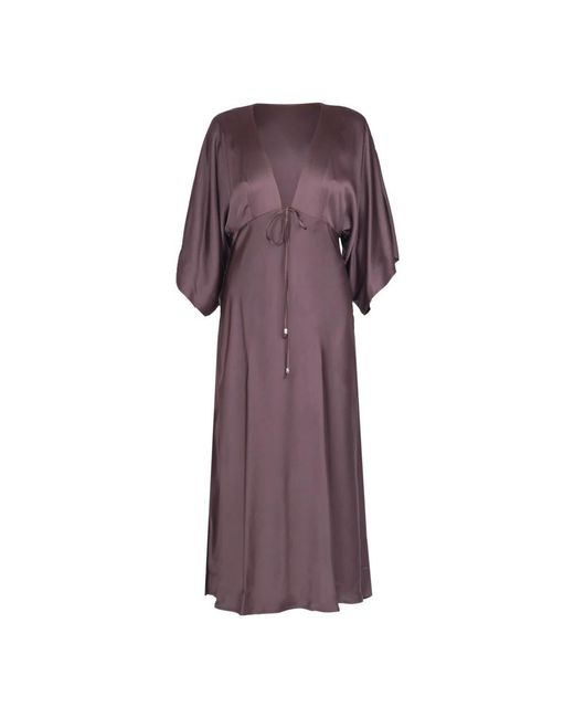 Ottod'Ame Purple Maxi Dresses