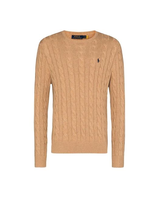 Polo Ralph Lauren Natural Round-Neck Knitwear for men