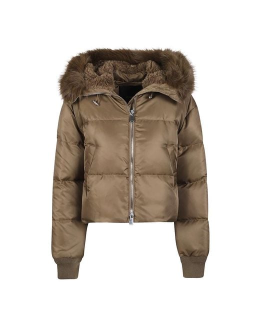 Winter Jackets Pinko de color Green