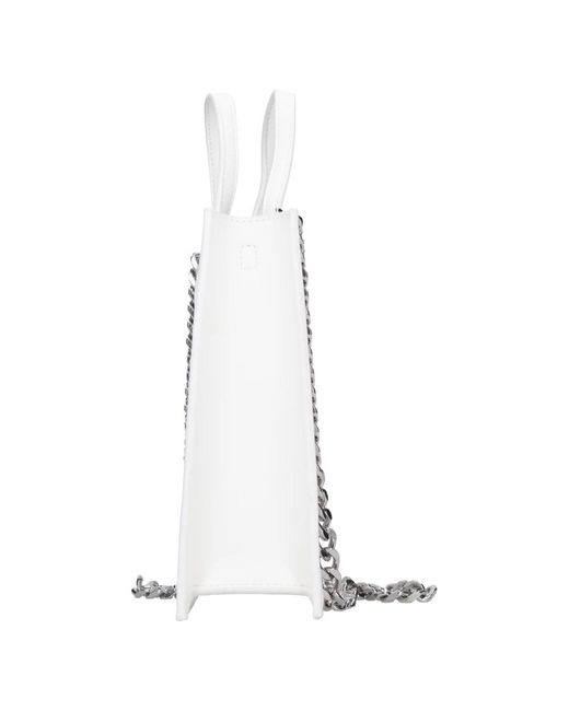 Versace Jeans Couture White Shopping Bags