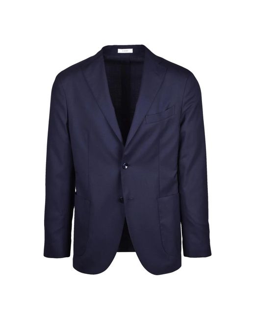 Boglioli Blue Blazers for men