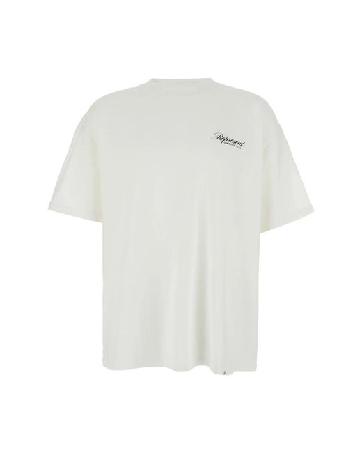 Represent Crewneck t-shirt mit owners club print in White für Herren