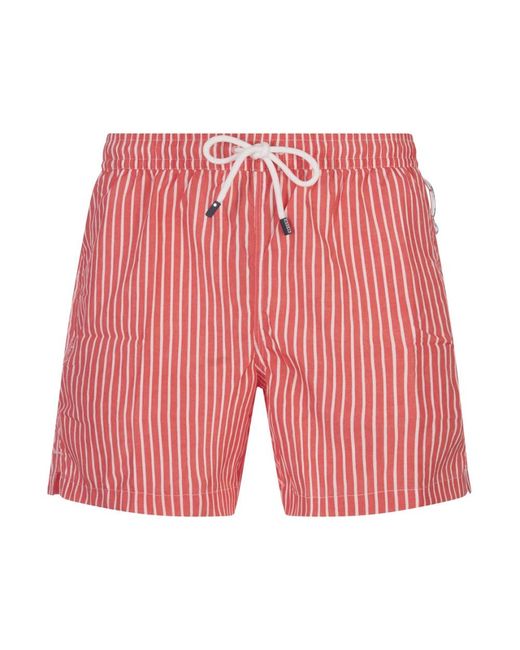 Fedeli Red Beachwear for men
