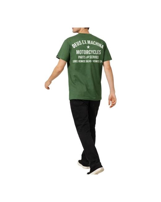 Deus Ex Machina Green T-Shirts for men
