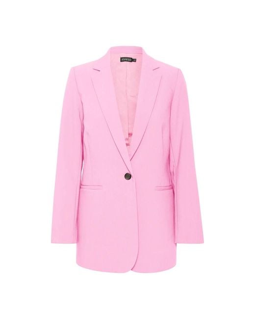 Blazers Soaked In Luxury de color Pink