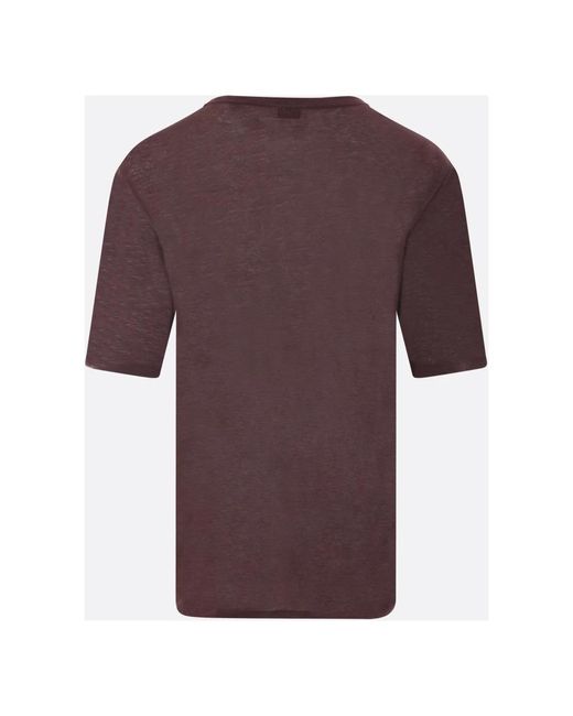 Saint Laurent Purple T-Shirts for men