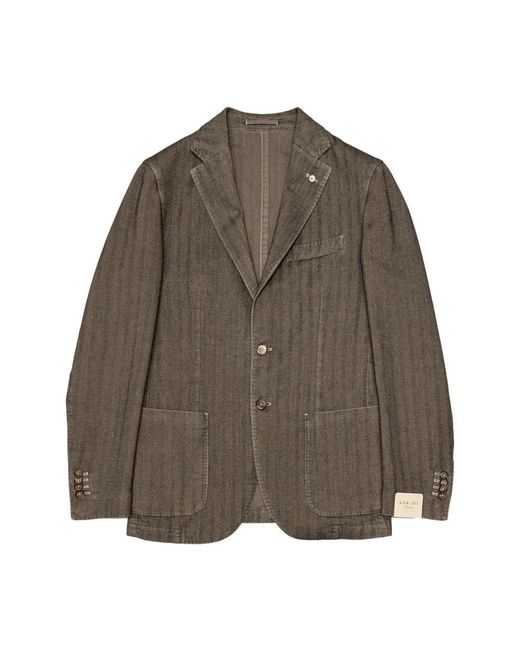 L.b.m. 1911 Brown Blazers for men
