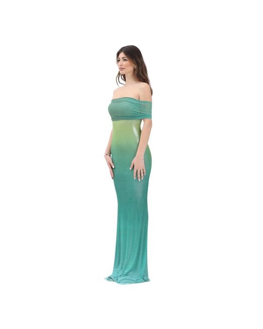 Gowns alma sanchez de color Green