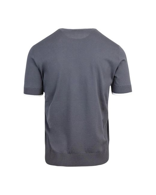 Paolo Pecora Gray T-Shirts for men