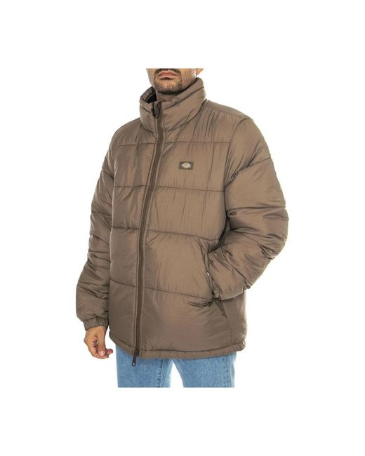 Dickies Winterjas in het Brown voor heren