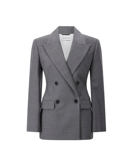 Givenchy Gray Blazers