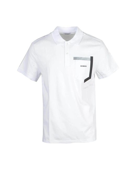 Bikkembergs Tops ,Wit ,Shirt in het White voor heren