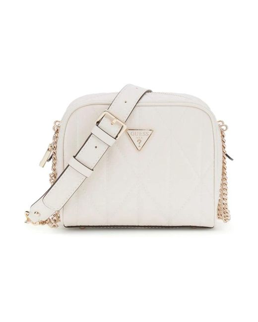 Guess White Cross Body Bags