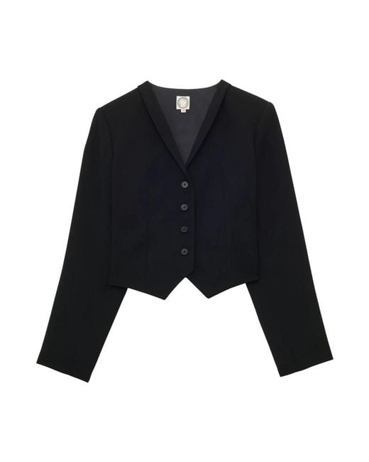 Blazers di Ines De La Fressange Paris in Black