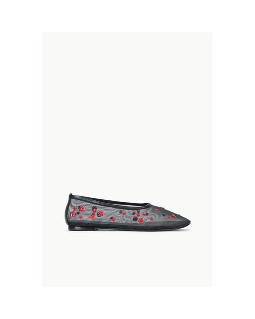 Staud Black Ballerina Shoes