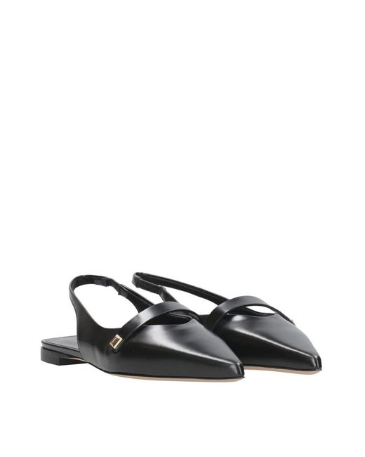Max Mara Ballerinas in het Black