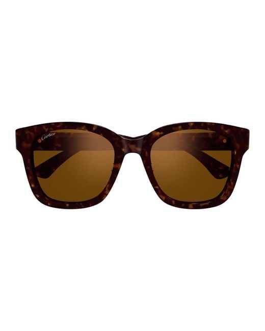 Cartier Brown Sunglasses