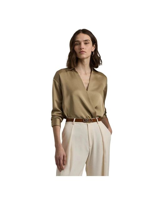 Blouses di Ralph Lauren in Natural