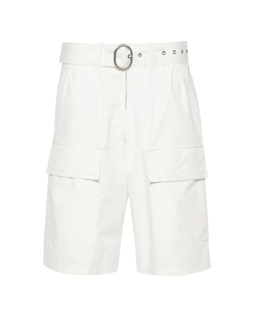 Jil Sander White Casual Shorts
