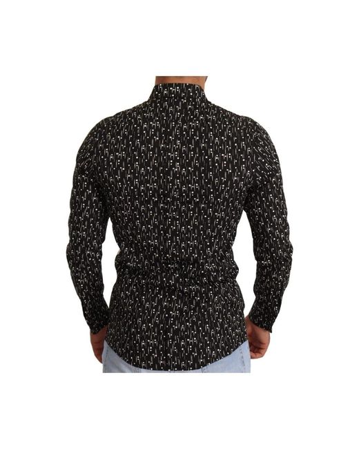 Shirts > casual shirts Dolce & Gabbana pour homme en coloris Black