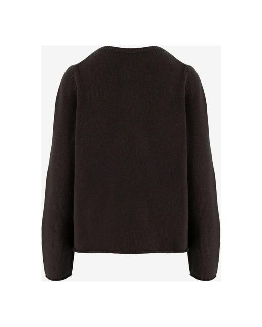 Allude Black Cashmere Knitwear
