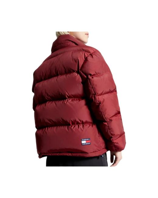 Tommy Hilfiger Red Down Jackets