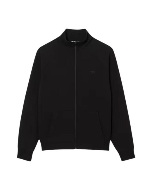 Zip-Throughs di Lacoste in Black da Uomo