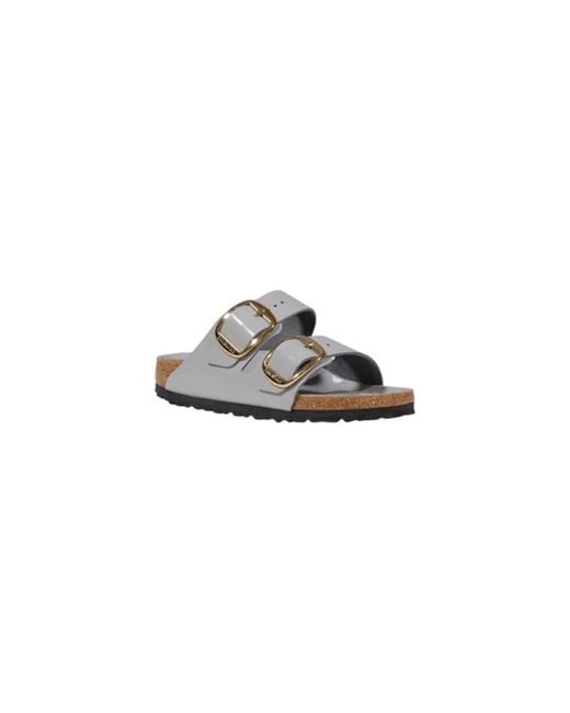 Birkenstock Metallic Sliders