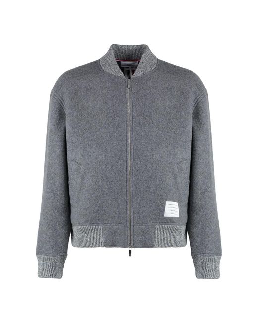 Thom Browne Bomber Jackets in het Gray voor heren