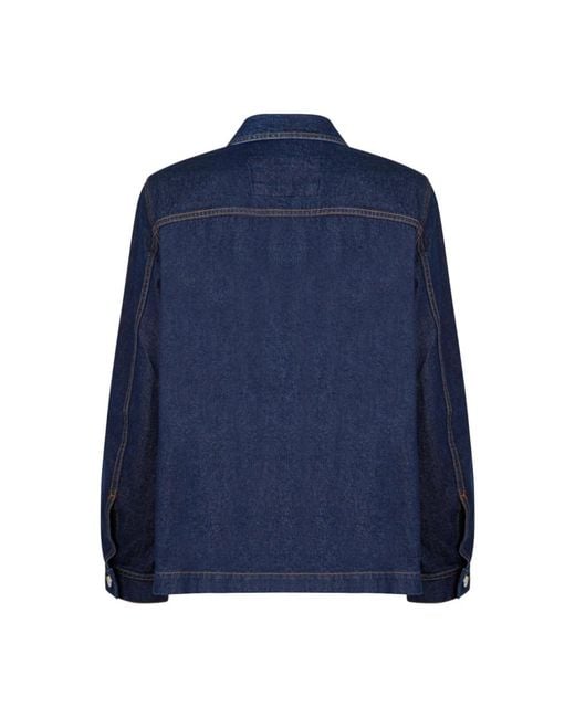 Maison Kitsuné Blue Denim Jackets