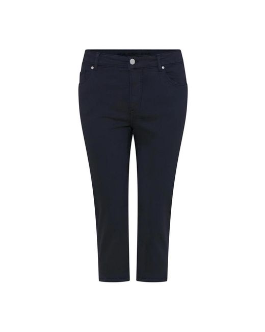 Cro Blue Cropped Trousers
