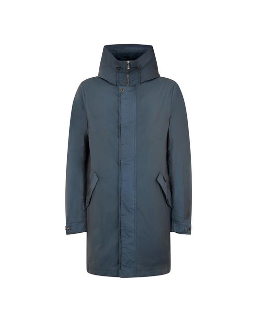 Moorer Jassen ,Grijs ,Polyester Si-Millenio Parka in het Blue voor heren